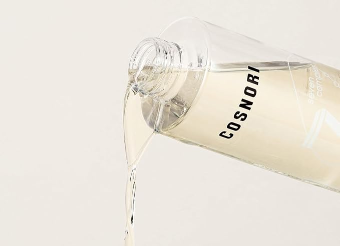 COSNORI 7-Complex Micro Active Cleansing Oil – Korean Vegan Facial Cleansing Oil, Fresh and Light Finish – Gentle Makeup Remover for Face, Hypoallergic, Fermented 7-Oil Complexes, 6.7 fl.oz.