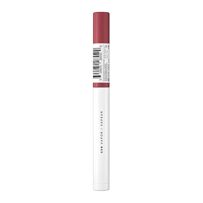REVLON PhotoReady Blur Liner, Soft Matte Lip Makeup to Overline for Instant Natural, Fuller-Looking Lips, 006 Vapor, 0.05 oz