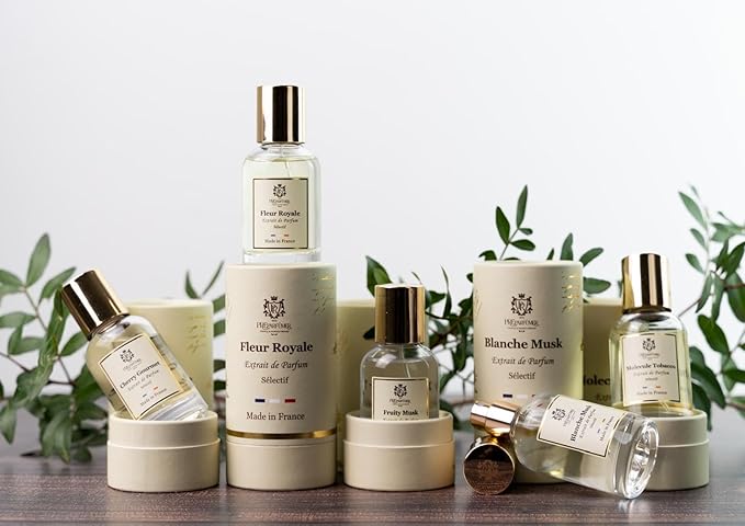 PREparfume From France Flower Intrigue for Women 30ml – Fresh Aquatic Floral Scent From France – Luxury Fragrance with Lotus, Mint – Long Lasting Perfume With Amberwood and Oud Notes