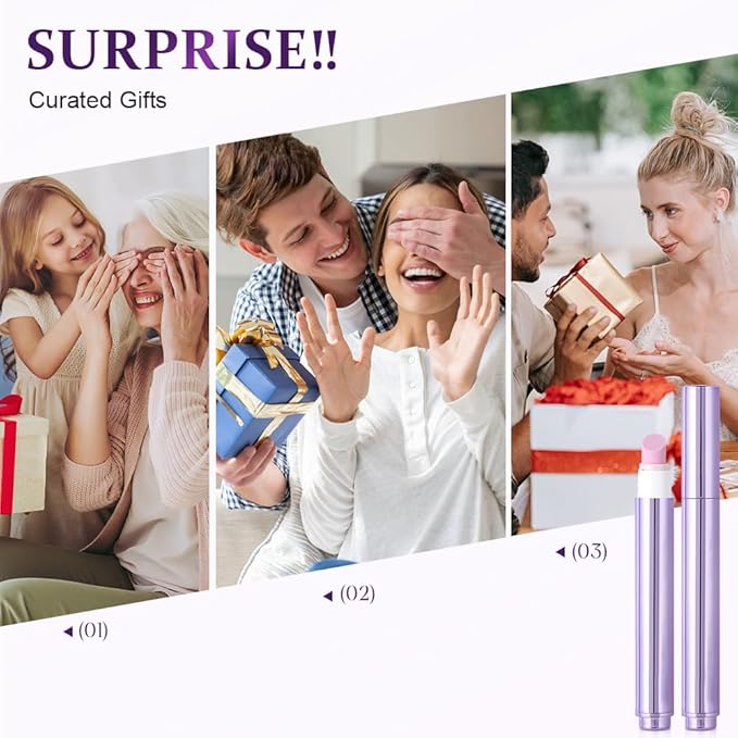 2025 Upgrade 3-in-1 Nail Care Pen, Cuticle Oil Cuticle Pusher Nail Oil Pen, Cuticle Oil Pens for Hangnails, Dry & Damaged Nails, Moisturize Strengthen Brighten Nails Care (1)