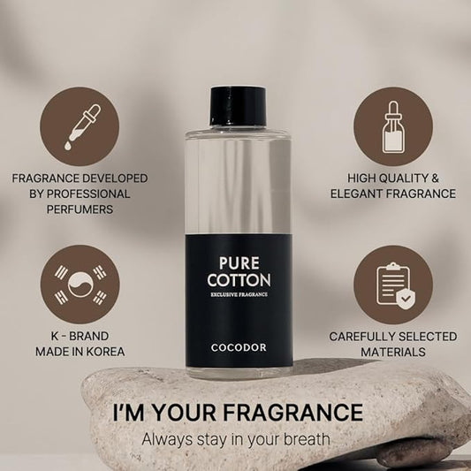 COCODOR Reed Diffuser Oil Refill/April Breeze /6.7oz / 1 Pack/Aromatherapy, Home Fragrance, Scented Oils, Oils for Reed Diffuser, Bathroom Home Decor