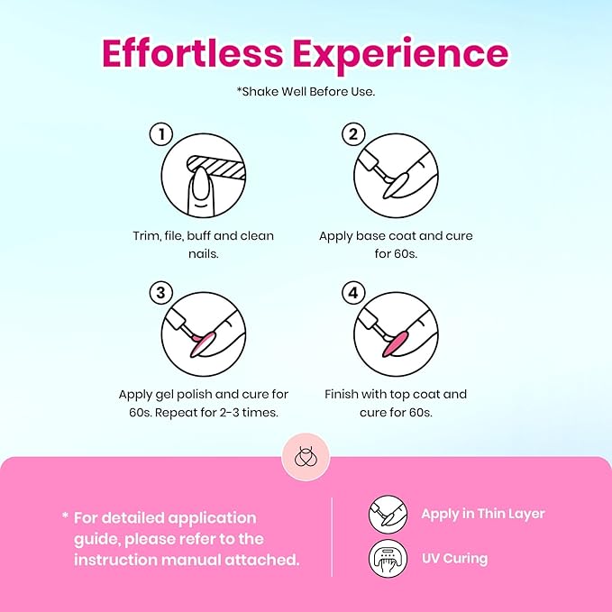 beetles Gel Polish Doodle Dreams - Gel Nail Polish Set Orange Red Purple Nude White Black Blue 25 Colors with Base Glossy Matte Top Coat UV LED Soak Of Gifts for Women Girls