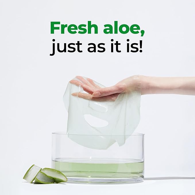 Cure Intensive 2X Cream Soothing Moisturizer for Dry Skin Bundle with Phyto Green Ampoule Sheet Mask Korean Skincare Duo