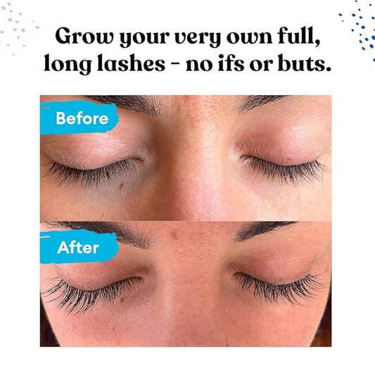 Silly George Eyelash Growth Serum for Thicker, Fuller, Longer & Bold Eyebrows, Premium Serum, Lashes & Brows Enhancer, (3ml, 0.1 Fl. oz)