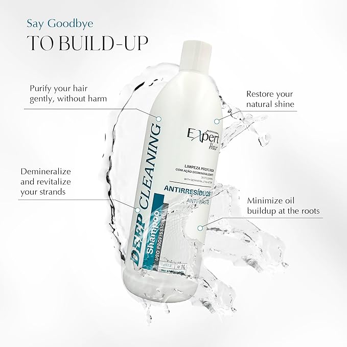 Expert Hair Perfect Straightening Kit - Deep Cleansing Shampoo and Sensation Texturizing Cream