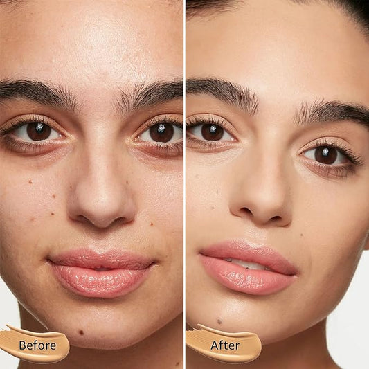 Mushroom Head Air Cushion CC Cream - BB Cream Foundation Makeup Concealer Moisturizing Oil Control, Long-Lasting & Waterproof, Easy Makeup Even Skin Tone (Natural, 3.21 Ounce (Pack of 1))