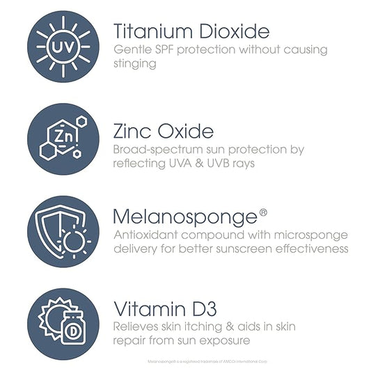 Glowbiotics Tinted Reef-Safe Sunscreen SPF 30: Non-Greasy Daily UVA/UVB Protection | Breathable Mineral Primer with Vitamins, 2 Fl Oz