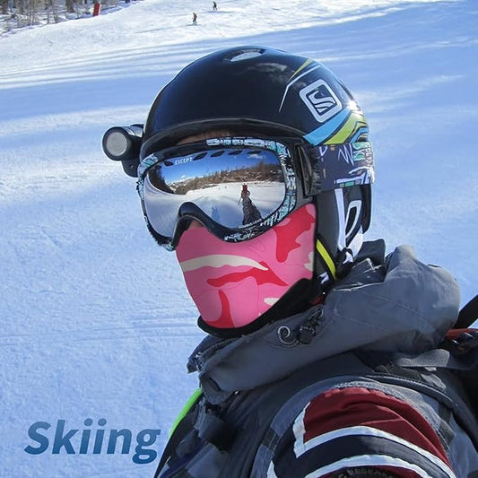 YESLIFE UPF 50+ Balaclava Ski Mask, Motorcycle UV Protector, Motorcycle Helmets Face Mask for Men and Women