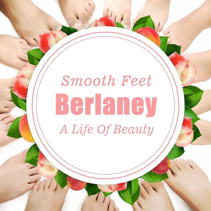 Peach Foot Peeling Mask, 3 Pairs of Skin Exfoliating Foot Masks for Dry feet, Cracked heels, Callus, Dead Skin Remover, Smooth Touch Feet, Spa Experience at Home or Travel