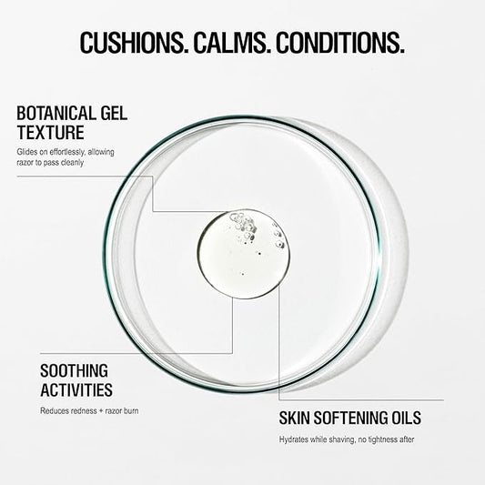 Grown Alchemist Shaving Gel, Sandalwood & Sage. Hydrating Botanicals, Close, Smooth Shave (75ml)