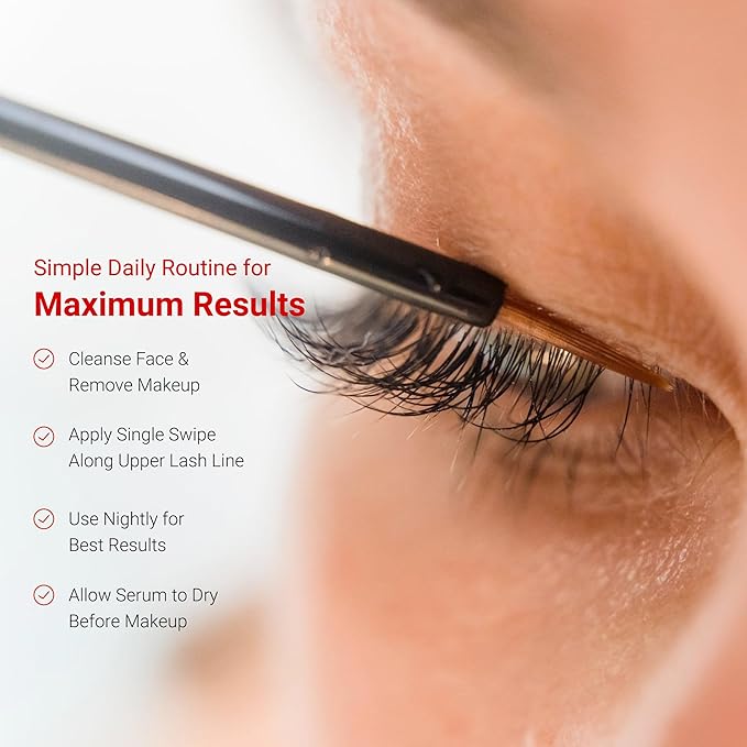 LifeCell Lash Serum, Enhancing Eyelash and Eyebrow Serum for Long Thick Lashes and Brows - Natural Growth Booster, Conditioner, and Thickener for Amplifying Length