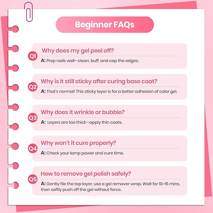 Beetles 30 Pcs Gel Nail Kit Valentine's Day Gel Nail Polish Kit with U V Light -6 Colors Red Cat Eye Pink Jelly Glitter Sweet Date Set with Heart Magnet Manicure DIY Salon Gifts for Women Teens Girls