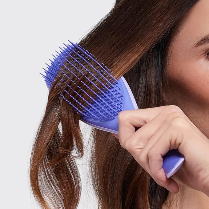 Tangle Teezer Ultimate Detangler Brush for Wet & Dry Hair, Eliminates Knots & Reduces Breakage for All Hair Types, Amazon Exclusive Lilac Purple