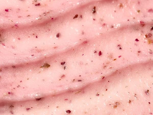 Milk and Rose Body Scrub | In-Shower Moisturizer with Hydrating Coconut Oil, Calming Roses, Shea Butter | Gentle Body Exfoliation Skincare | 9 Oz