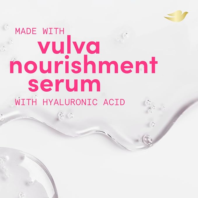 Dove Whole Body & Intimate Wash for Women - Gynecologist Tested Unscented Feminine Wash For Sensitive Skin, 8 oz