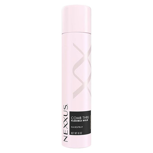 Nexxus Flexible Hold Hairspray Comb Thru for a Lightweight, Brushable Hold, with StyleProtect Technology 10 oz