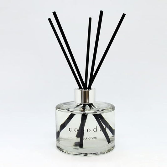 Cocod'or COCODOR Diffuser Black Fiber Reed Sticks(100pcs, 8" x 4mm) / Diffuser Oil Refill, Home Fragrance, Aromatherapy, Reed Diffuser Set, Sticks for Reed Diffusers, Office Décor, Decoration