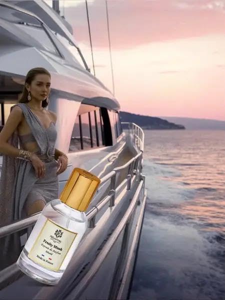 From France Fruity Musk for Women 30ml – Fruity Chypre Scent From France – Luxury Fragrance with Blackcurrant, Passion Fruit – Long Lasting Perfume With Lily and Vanilla Notes