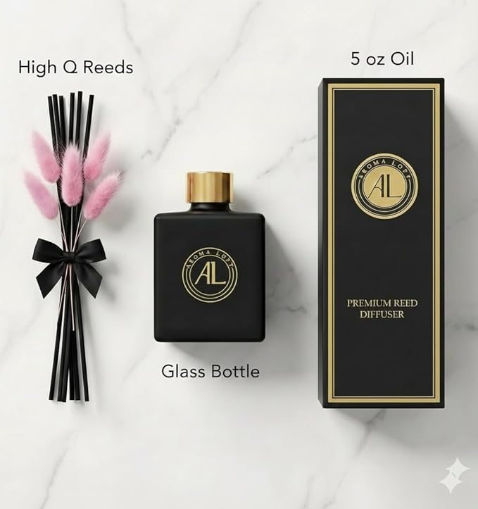 Christmas Diffusers for Home, Christmas Scents, Gifts for Him, Cranberry Spice Reed Diffuser,Long Lasting Fragrance