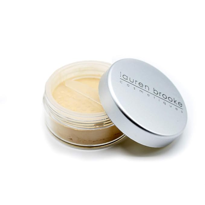 "Lauren Brooke Cosmetiques Natural Makeup Powder Foundation (13 Gram, Cool No. 50)"