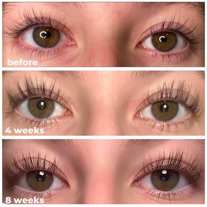 nuorganic Lash Growth Serum for Longer & Thicker Lashes in 30 Days - Vegan & Cruelty-Free (0.1 fl.Oz)