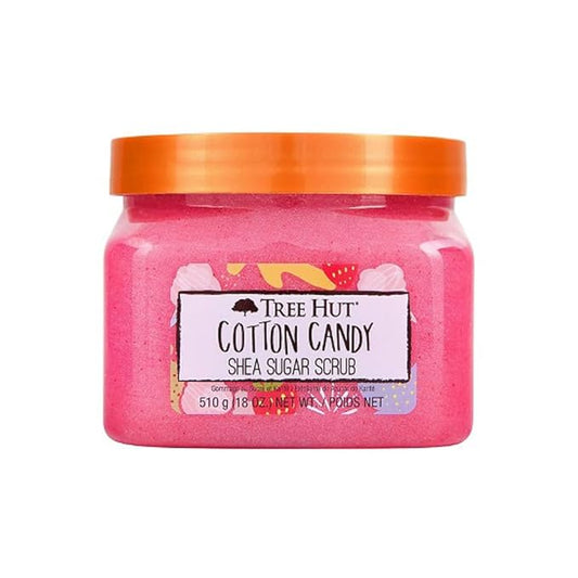 Tree Hut Cotton Candy Shea Sugar Scrub, 510 Grams