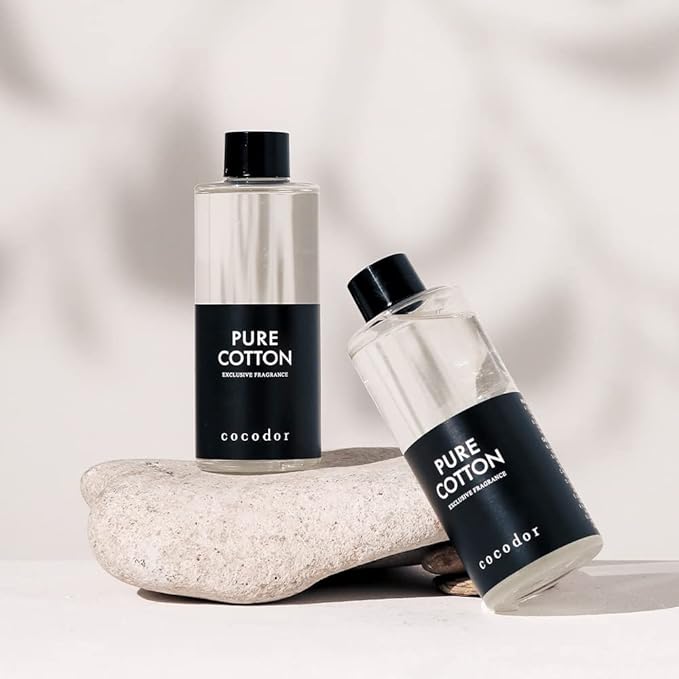 COCODOR Reed Diffuser Oil Refill/Clean Linen /200ml / 1 Pack/Aromatherapy, Home Fragrance, Scented Oils, Oils for Reed Diffuser, Bathroom Home Decor