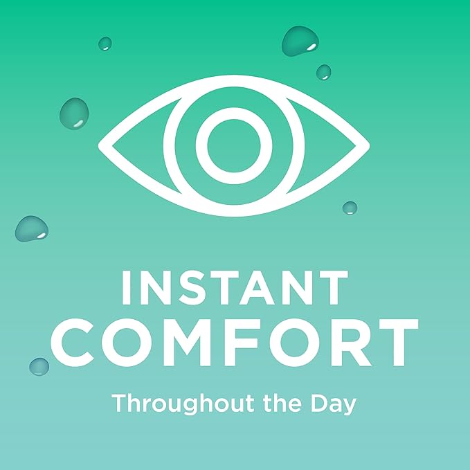 Blink Boost Preservative-Free Lubricating Eye Drops, Moisturizing & Soothing for Mild Dry Eyes, with Hyaluronate, Hydrating Relief Instant Comfort Throughout the Day, Contact Lens Friendly, 0.34 FL Oz