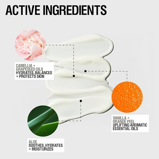 Grown Alchemist Hand Cream REFILL: Vanilla, Orange Peel. Non-Greasy Moisturizer that Soothes and Softens Hands (1L)