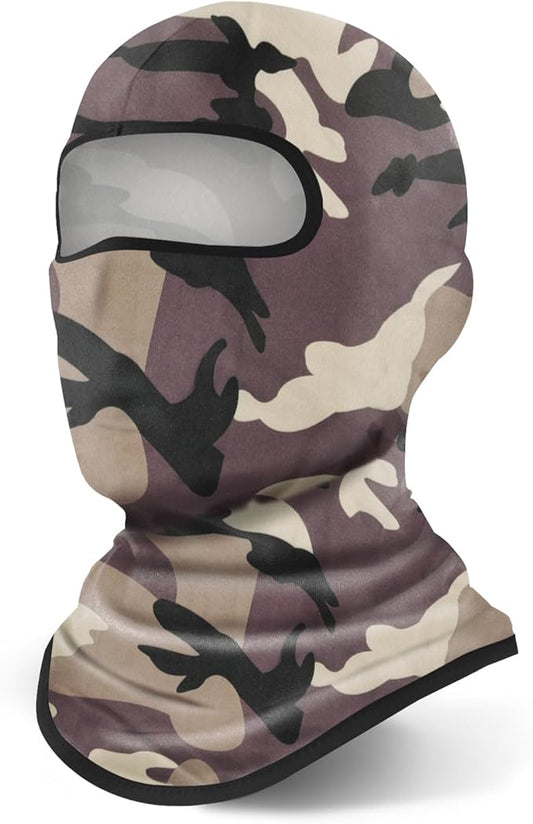 YESLIFE UPF 50+ Balaclava Ski Mask, Motorcycle UV Protector, Motorcycle Helmets Face Mask for Men and Women