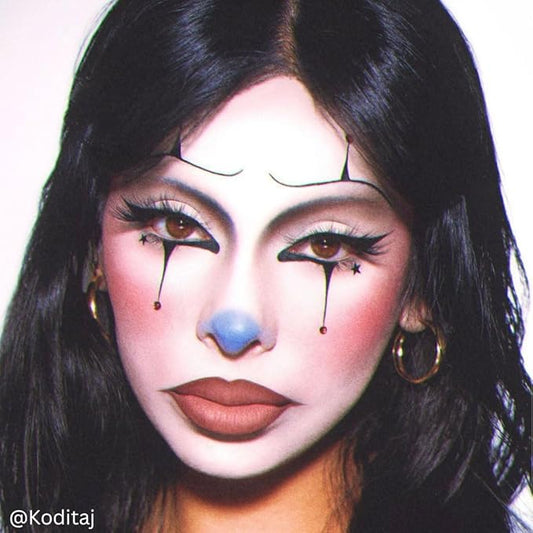 Mehron Makeup Color Cups | Stage, Foundation, Face Paint, Body Paint, Halloween Makeup | Greasepaint .5 oz (14 g) (Clown White)