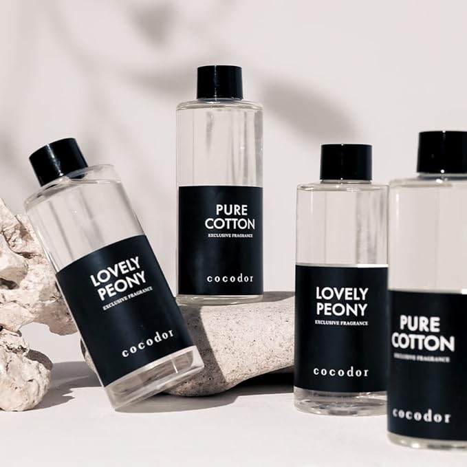 COCODOR Reed Diffuser Oil Refill/Garden Lavender/6.7oz(200ml)/3 Pack/Aroma Therapy, Home Fragrance, Scented Oils, Oils for Reed Diffuser, Office Décor, Decoration