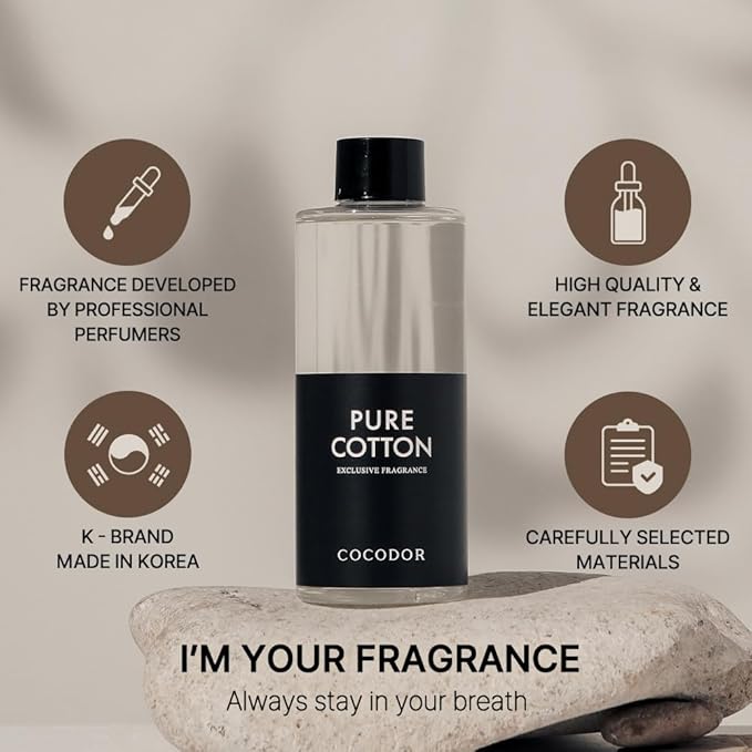 COCODOR Reed Diffuser Oil Refill/April Breeze /6.7oz / 1 Pack/Aromatherapy, Home Fragrance, Scented Oils, Oils for Reed Diffuser, Bathroom Home Decor