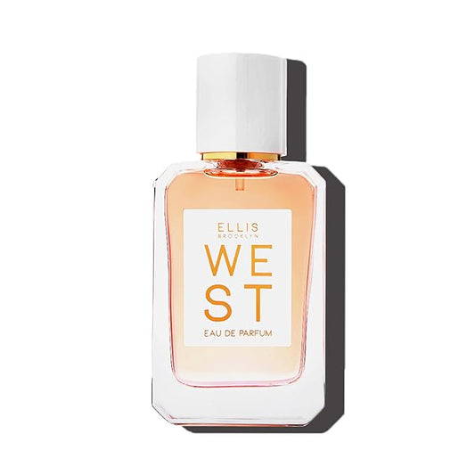 Ellis Brooklyn WEST Eau de Parfum, Citrus-Inspired Women’s Perfume with Blood Orange, Pear Blossom & Vetiver, Clean, Vegan, Cruelty-Free Fragrance, Made in the USA, 50ml / 1.7oz