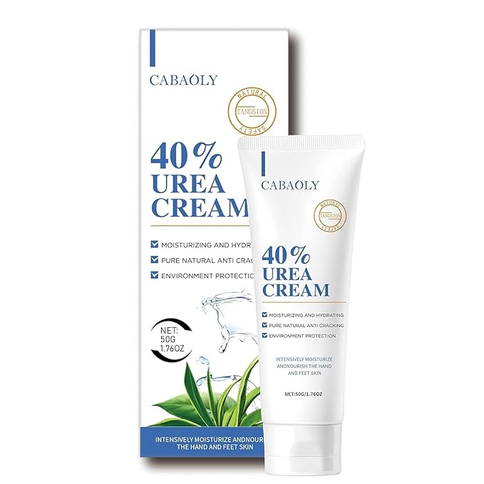 Urea Cream 40 Percent, Foot Hand Cream for Dry Cracked, 40 Per Urea Lotion for Feet Maximum (1.75 Ounce (Pack of 3))