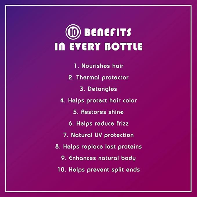 It's a 10 Haircare Miracle Leave-In product, 10 fl. oz.