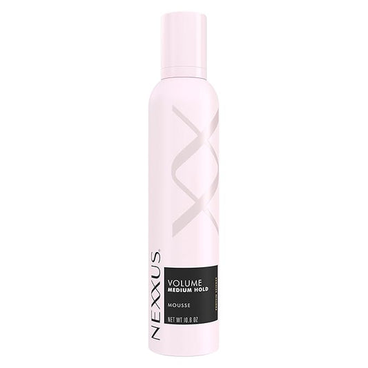 Nexxus Styling Hair Mousse for Volume Medium Hold Mousse Powered by STYLEPROTECT Technology 10.6 oz