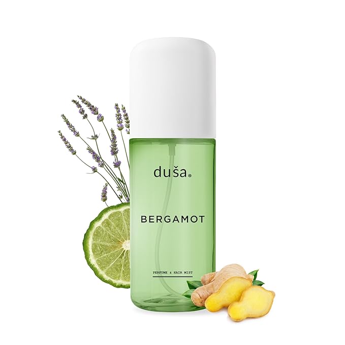 DUSA Bergamot Hair Perfume & Body Mist for Women – Long Lasting Body and Hair Mist, Vacation Spray & Perfume para el Cabello de Mujer with Nourishing Oil, 100 ml