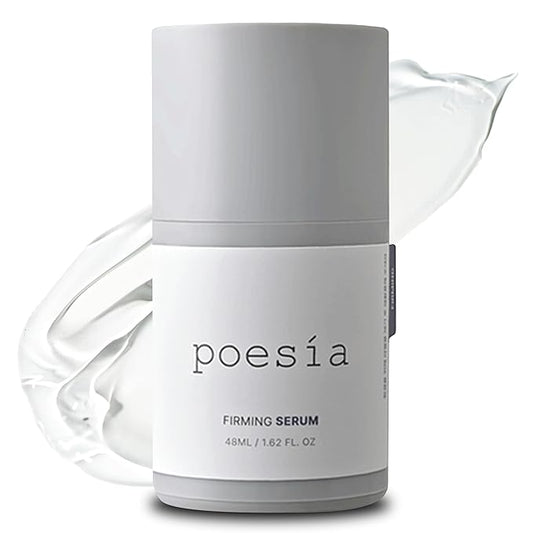 Poesia Hydro-Phyto Collagen Deep Firming Serum – Brightening & Firming Ampoule with Niacinamide & Adenosine – 1.62 fl. oz