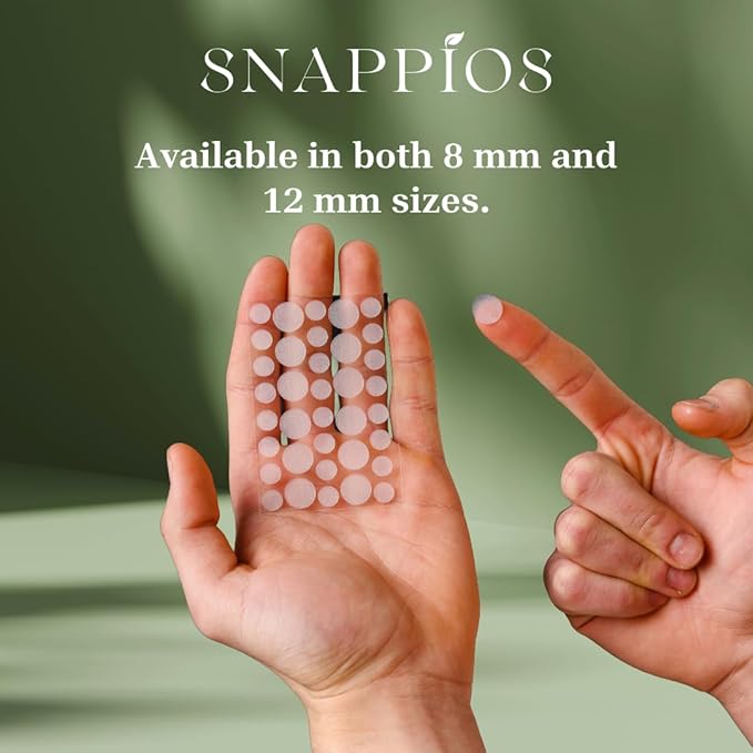 Clear Acne Patches – Pharmacist‑Formulated Hydrocolloid Pimple Stickers with Salicylic Acid & Tea Tree Oil (108 Count, 8 mm & 12 mm) – Invisible, Gentle & Fast‑Acting