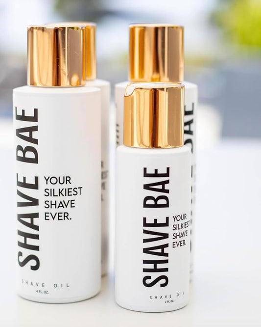 ALL-NATURAL Shaving Oil - No Razor Burn or Bumps | Hydrating | Beard & Bikini Lines | Silky Smooth Skin | Non-Toxic, Made in USA | Ditch Shaving Cream & Skip Lotion | Best shave ever