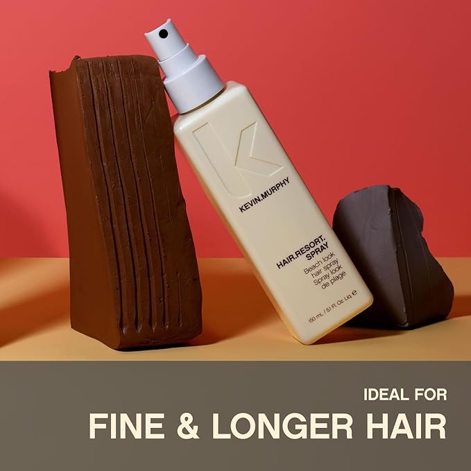 KEVIN.MURPHY HAIR.RESORT.SPRAY - Beach Look Hairspray - For Fine & Longer - Natural, Flexible Hold Hairspray - Lightweight Hairspray - Sulphate Free Hair Care - 150 mL / 5.1 fl oz