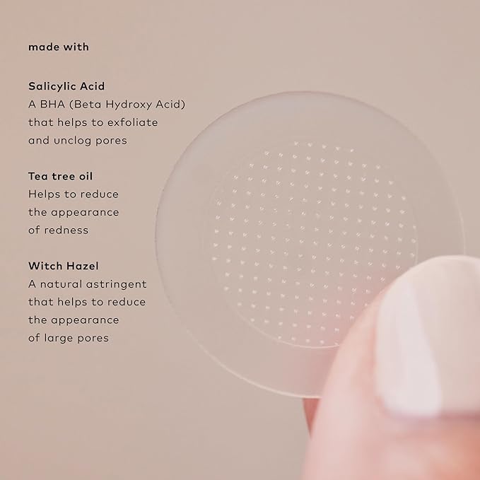 The Good Patch Clear Up, Microdart Blemish Patches, Fast - Starts Working in 2 Hours, Made with Salicylic Acid, Witch Hazel and Tea Tree Oil, For Face and Pimples (16 Total Microdart Patches)