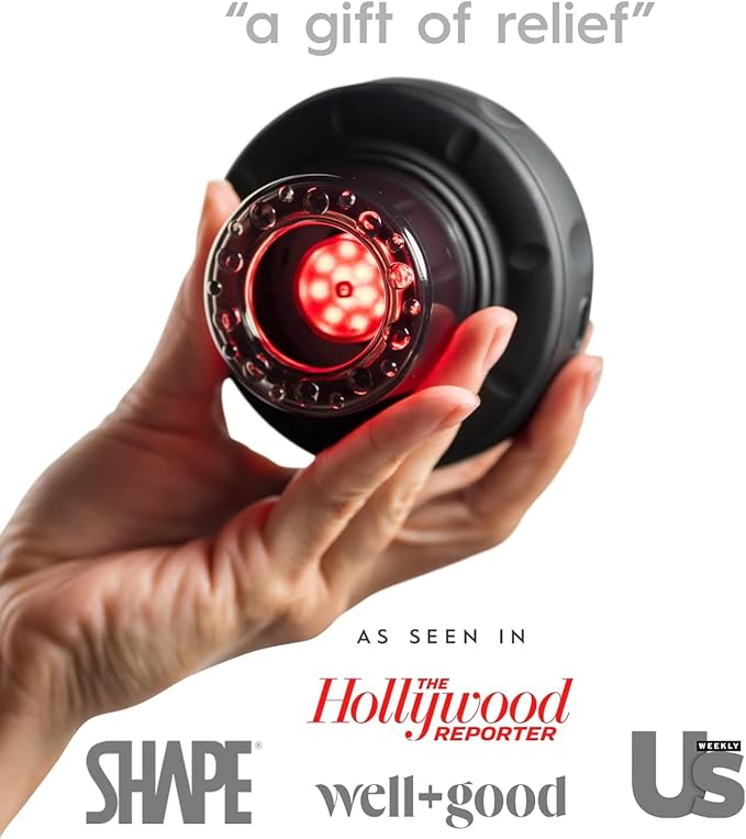 REVO The Original 4-in-1 Smart Cupping Therapy Massager, Red Light Therapy for Targeted Pain Relief, Knots, Aches, Muscle Soreness, Circulation & Tighter Skin, Portable Cupping Kit (Four Pack)