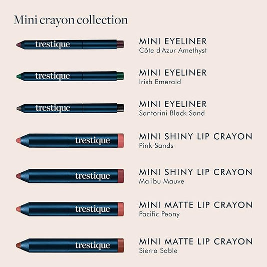 trestique Mini Eye Makeup and Lip Makeup Set