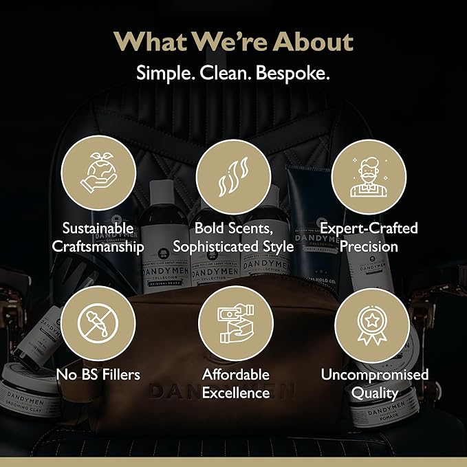 Detangling Spray for Men – Leave-In for Curly, Wavy & Textured Hair – Softens & Smooths – 5.7 oz