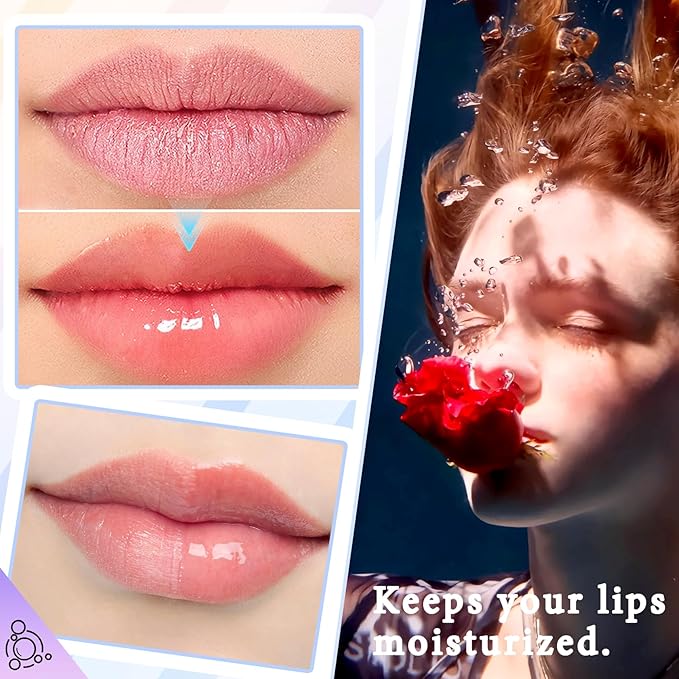 30PCS Moisturizing Lip Masks Set, Overnight Bulk Lip Patches, Long-lasting Hydrating Sleeping Lip Plumping Masks for Women 06