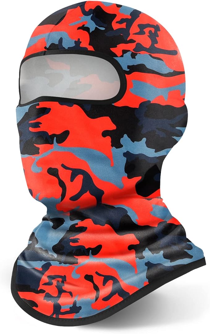YESLIFE UPF 50+ Balaclava Ski Mask, Motorcycle UV Protector, Motorcycle Helmets Face Mask for Men and Women