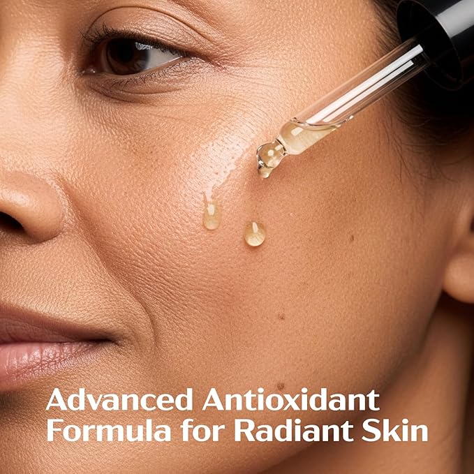 (Pack of 3) Lanmeri Ceuticals 15% Vitamin C + E + Ferulic Serum: Advanced Antioxidant Defense Formula with 1% Vitamin E & 0.5% Ferulic Acid – High-Stability Vitamin C Serum (1 fl oz)