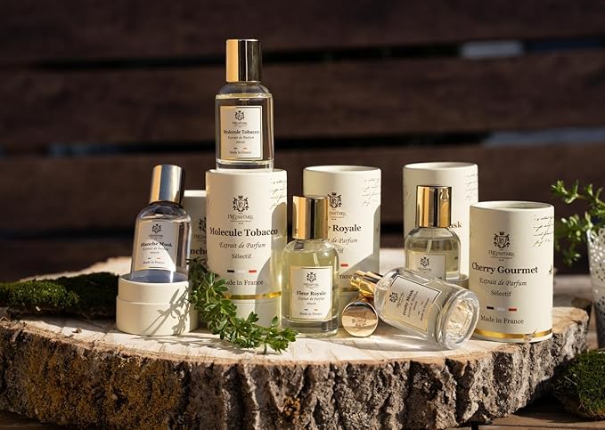 PREparfume From France Molecule Tobacco 30ml – Citrus Woody Amber Scent From France – Luxury Fragrance with Mandarin, Saffron – Long Lasting Perfume With Frankincense and Amber Notes